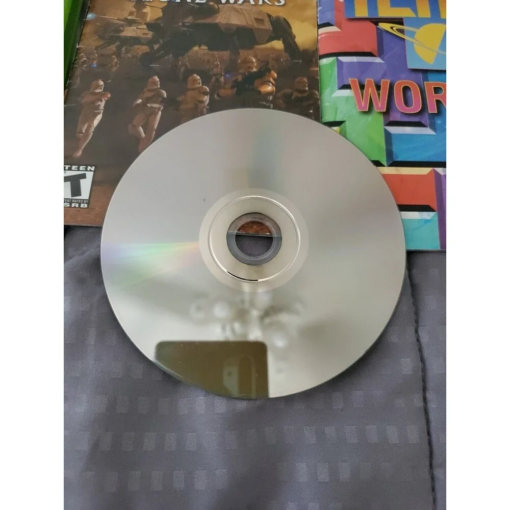 Star Wars The Clone Wars & Tetris (Microsoft Xbox, 2003) CIB Complete